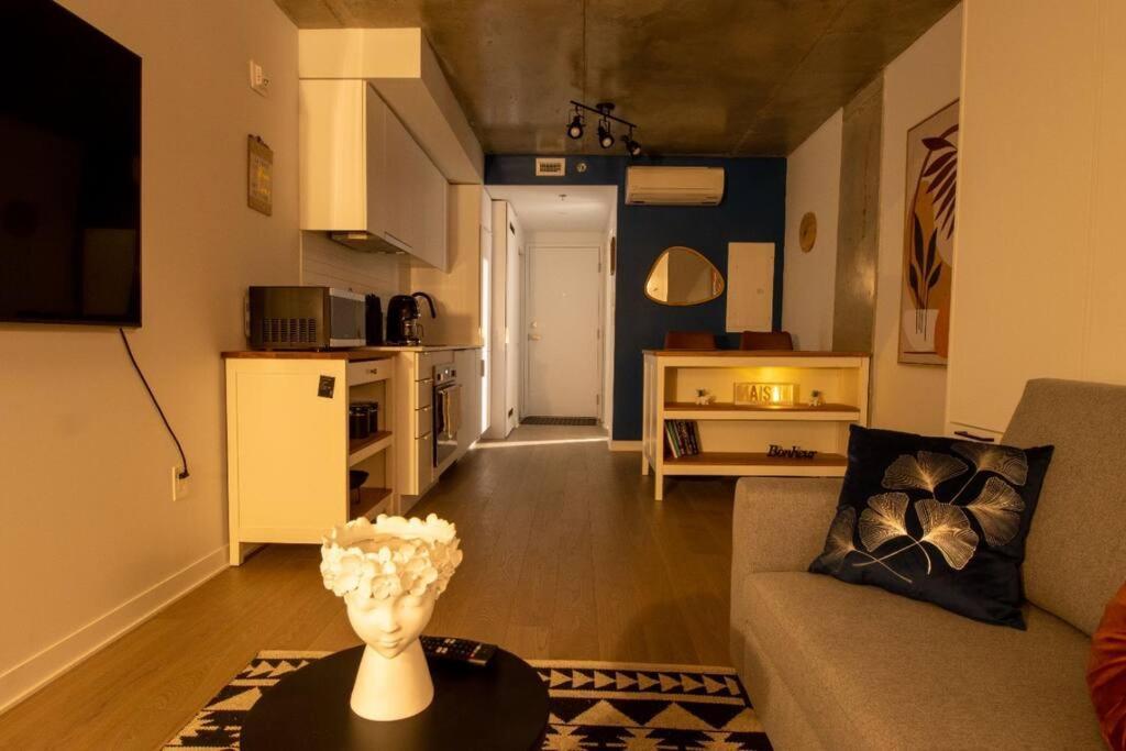 Bel Appartement Au Centre-Ville มอนทรีอัล ภายนอก รูปภาพ